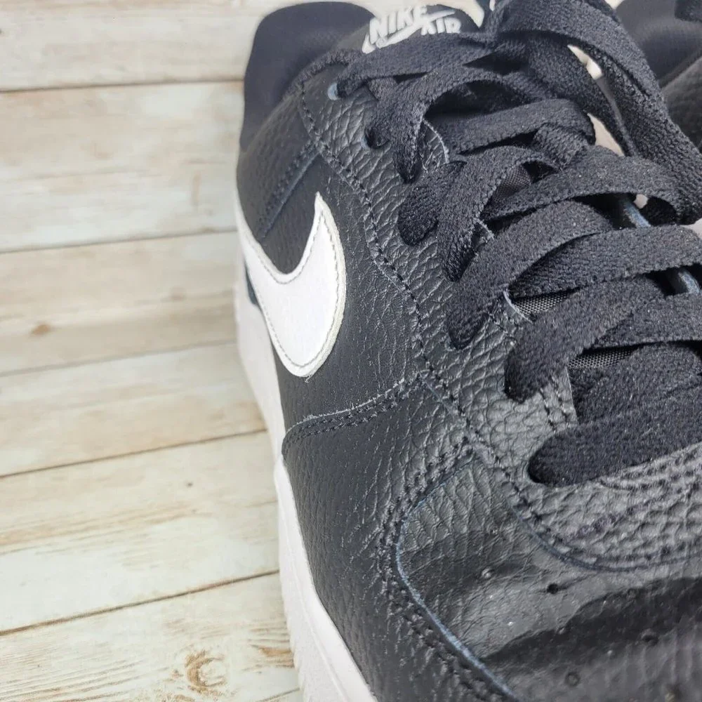 Nike Air Force 1 LV Men's size 9 Black White low top Athletic Shoes - Picture 8 of 16